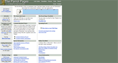 Desktop Screenshot of parrotpages.com